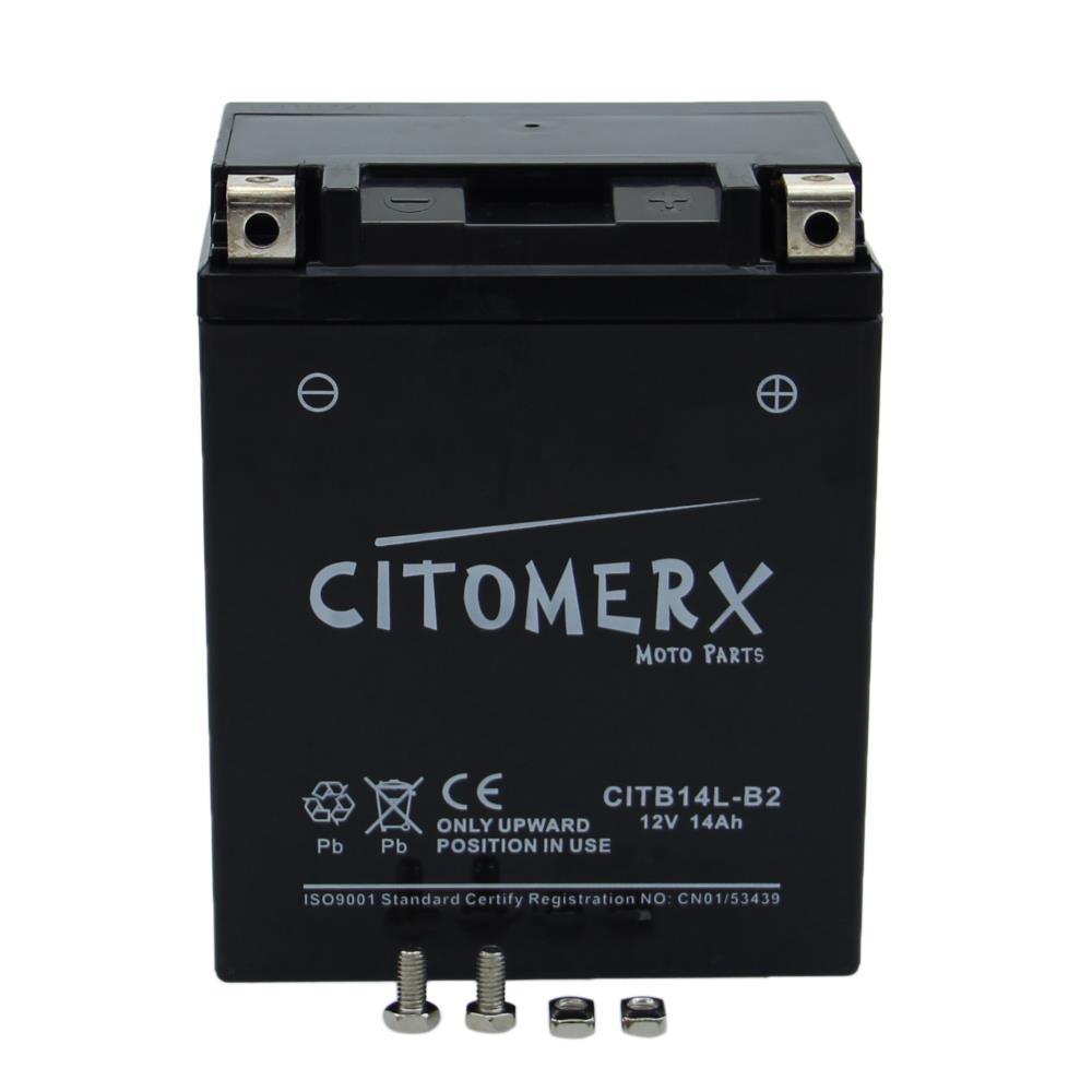 Batterie Moto yb14l-a2 12 V 14ah pour HONDA CB 750 K Four cb750 Batterie