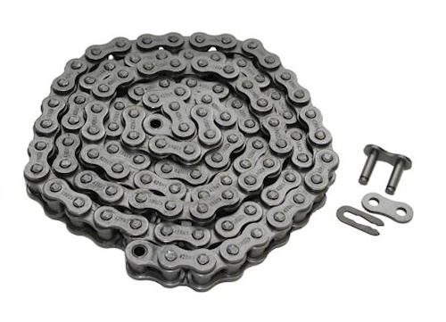 Kette doppelt verstärkt 428 1//2x5//16 118 Glieder für Yamaha RD 125 DX 1E7 76-77