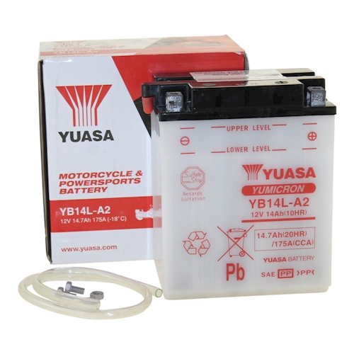 YUASA BATTERIE YB16AL-A2 offen ohne Saeure