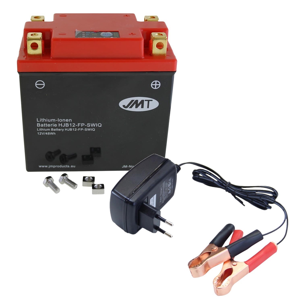 CHARGEUR JMT pour bmw f650 gs Dakar e650g Année De Construction 2004-2008 Batterie Li-Ion 12 V