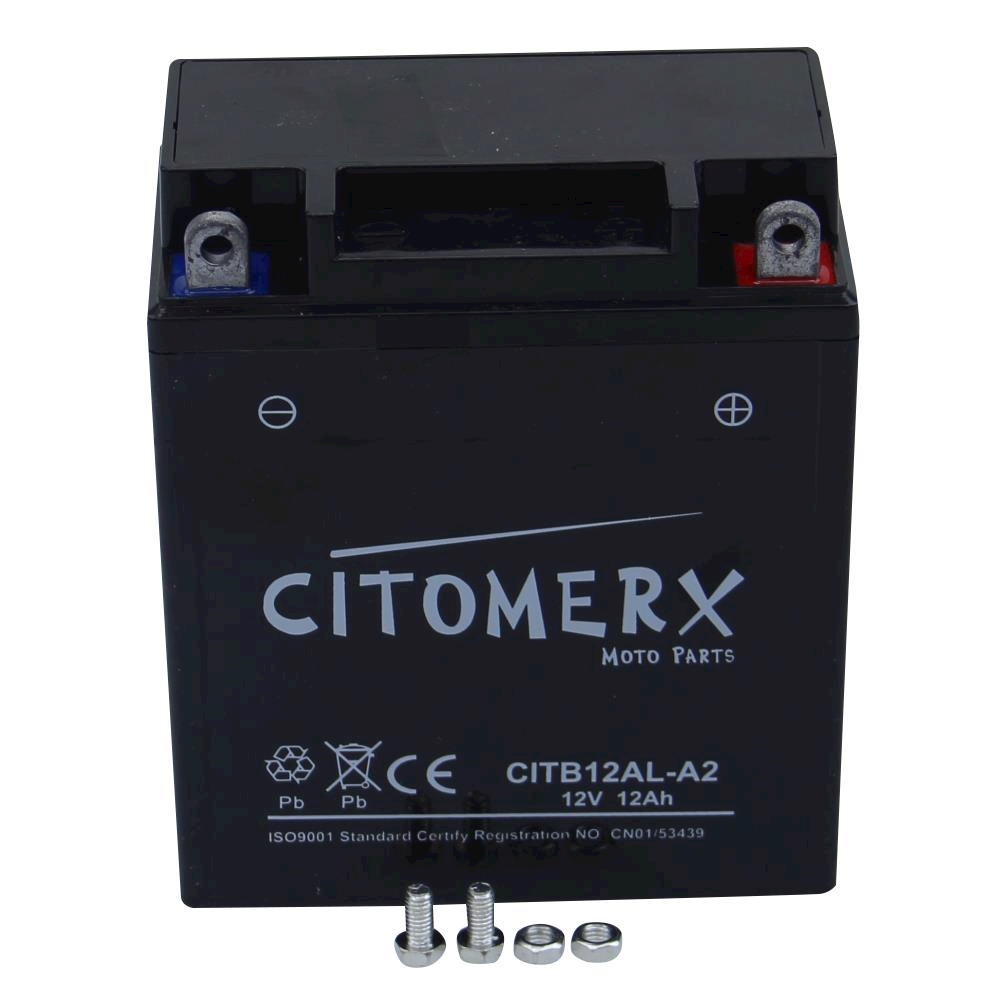 Batterie Batterie Moto 6y3ps 12v 12ah Kawasaki en 500 C en500c Année de construction 96-98