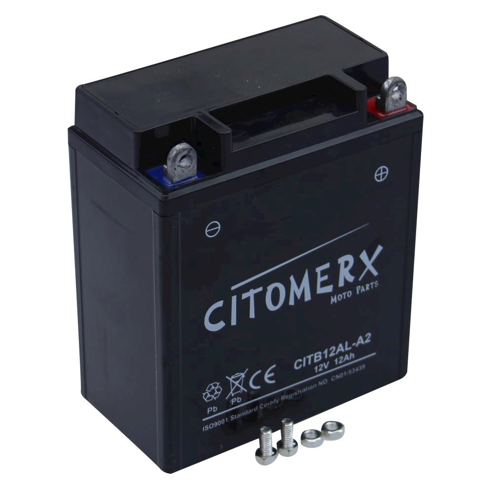 Batterie Batterie Moto 6y3ps 12v 12ah Kawasaki en 500 C en500c Année de construction 96-98