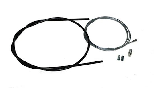 Bowdenzug Innenkabel 2m x 2,0mm mit Nippel 8mm x 8mm