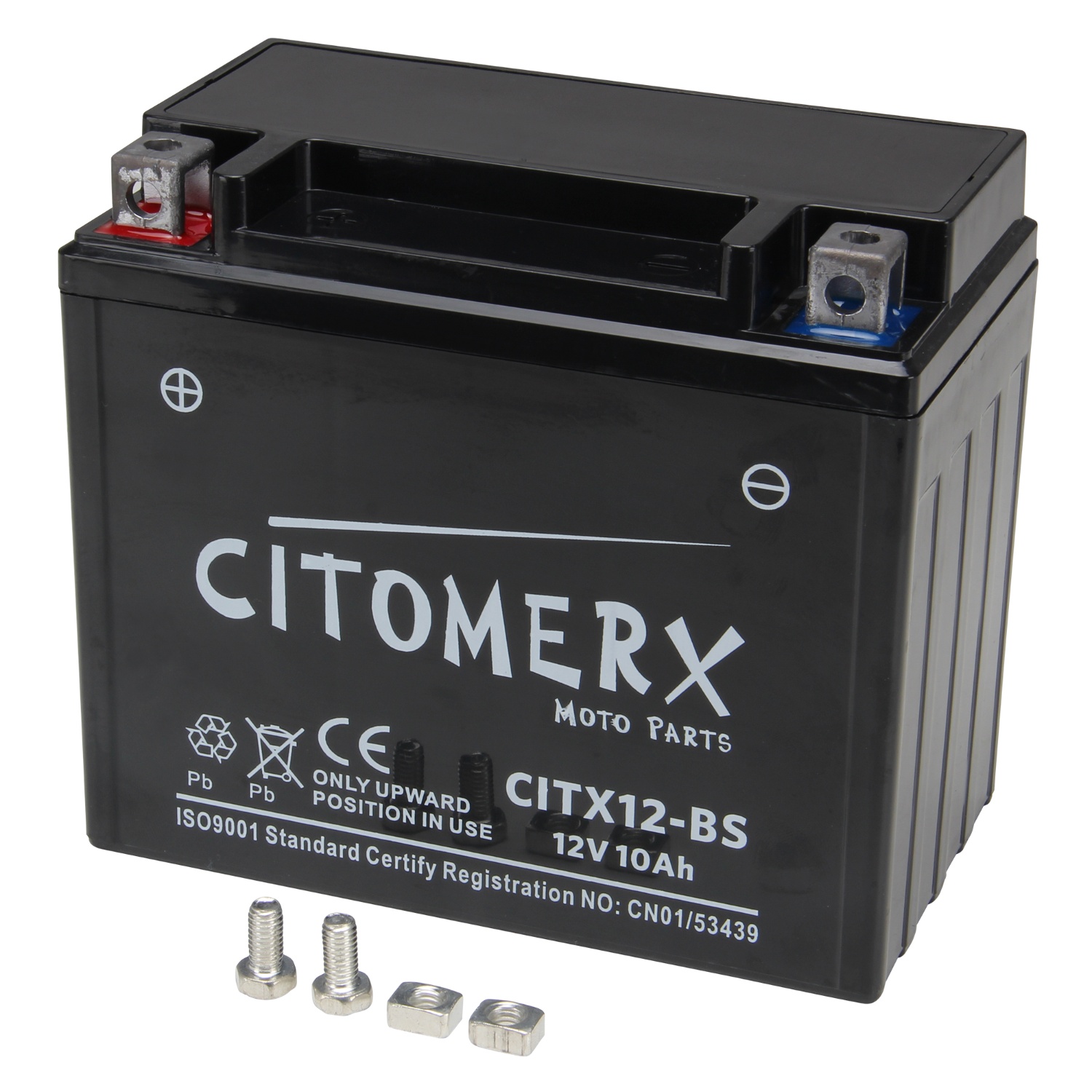 BATTERIE Gel-Batterie FTX12-BS 12V 10AH für Suzuki GSX-R 1100 TypGU75C Bj.93-97