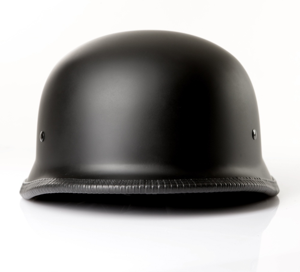 Halbschalenhelm Chopperhelm Brain Cap CMX German Easy Rider schwarz L