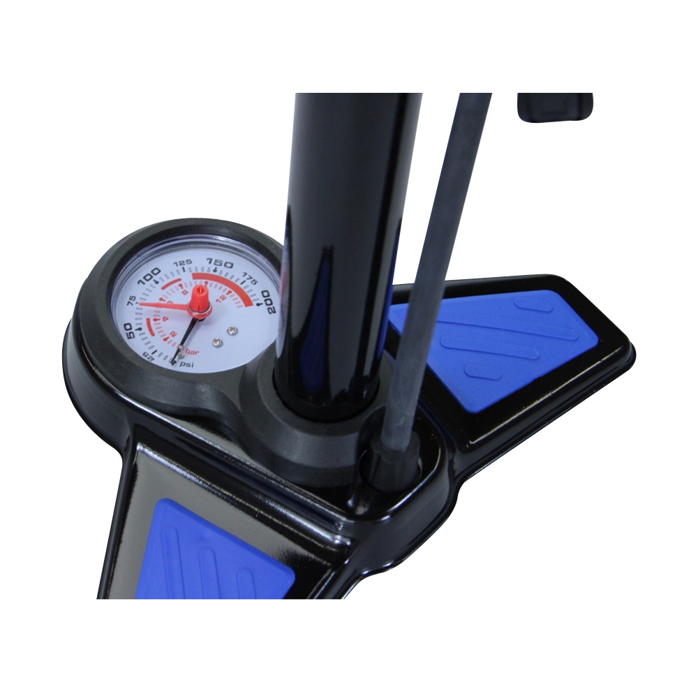 Luft Pumpe Standluftpumpe Fahrrad Manometer Standpumpe Hochdruck alle Ventile