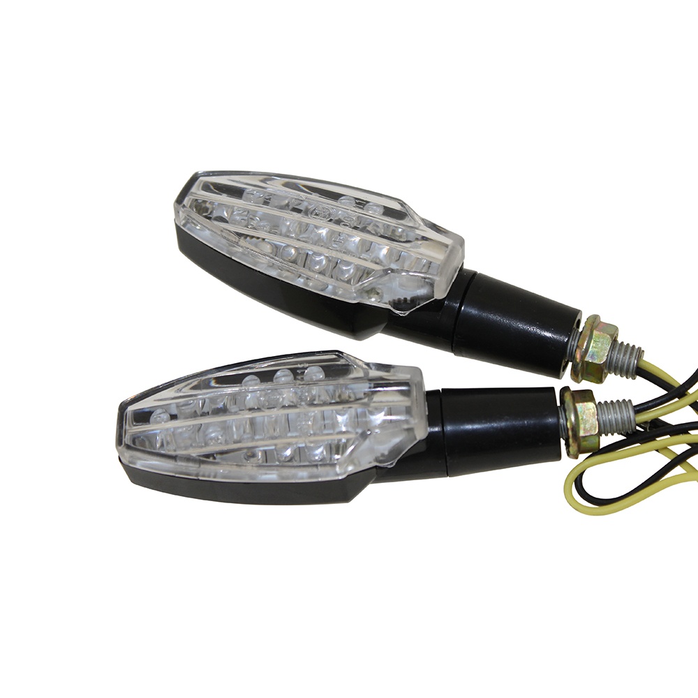 Mini Blinker LED Soto schwarz klar für Honda CBR 900 RR Fireblade SC44B 2000-01