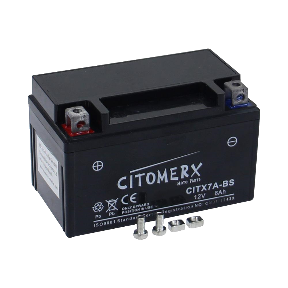 BATTERIE Gel-Batterie GTX7A-BS für Kymco Agility 50 RS 4T Typ U600B0 Bj. 09-11