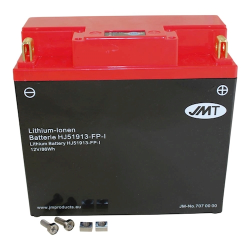 Batterie Lithium Ion (12V 7,17Ah) JMT - BMW R 45 S Typ 248 Bj. 1981-1985