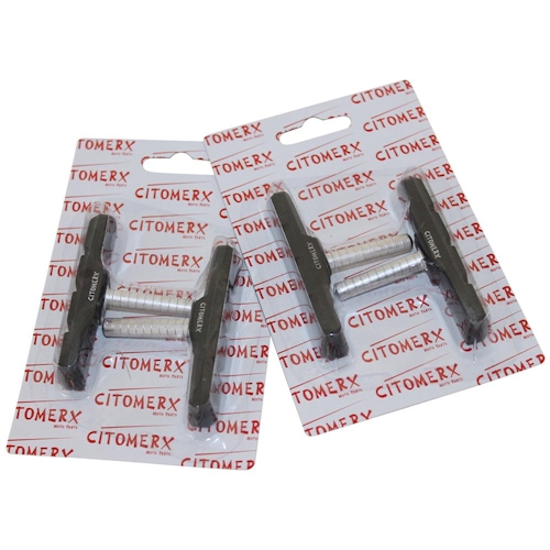2 Pair Brake Pads Brake Shoes 70mm Black for Shimano LX, ALIVIO CANTILEVER 2 Pair Brake Pads Brake Shoes 70mm Black for Shimano LX, ALIVIO CANTILEVER