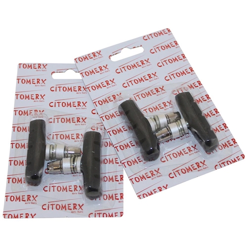 2 Pair 4 Pcs Bike Brake Shoes VBrake 55mm E.G.Shimano Altus C90 NEW 2 Pair 4 Pcs Bike Brake Shoes VBrake 55mm E.G.Shimano Altus C90 NEW