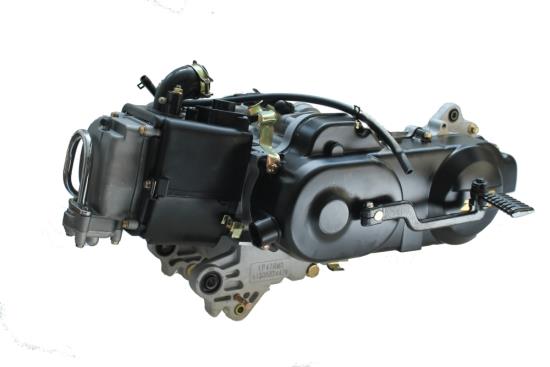 Motor komplett 10 Zoll 50cc GY6 4T 139QMA mit SLS kompatibel für AGM GMX 450,GMX 550 Roller