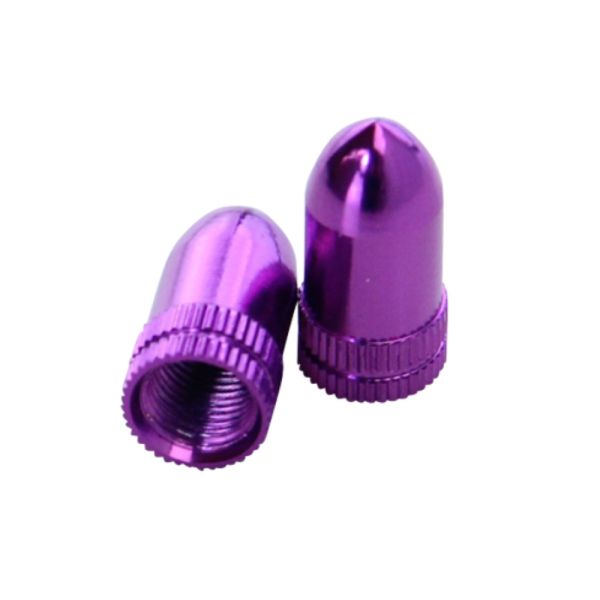 Reifen Ventilkappen SET "Spike" violet Reifenventil Kappe (717702)