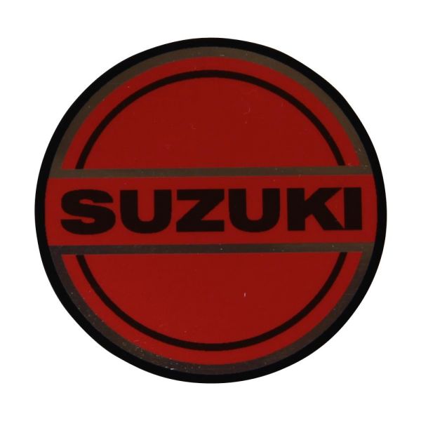Aufkleber Motordeckel rot für Suzuki RV50 K50 L (68234-25300-000)