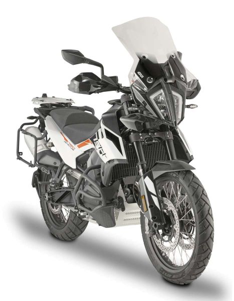 Givi Windschild 7710DTG transparent, 395 mm x 470 mm, mit ABE für KTM (7710DTG)