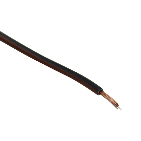 Kabel, Fahrzeugleitung 0,50mm² 1m Schwarz/Braun (165778)