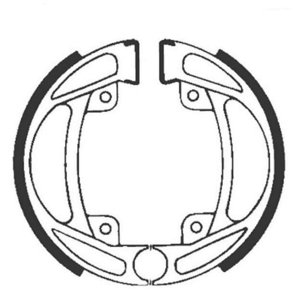 EBC Bremsbacken ohne Federn 932