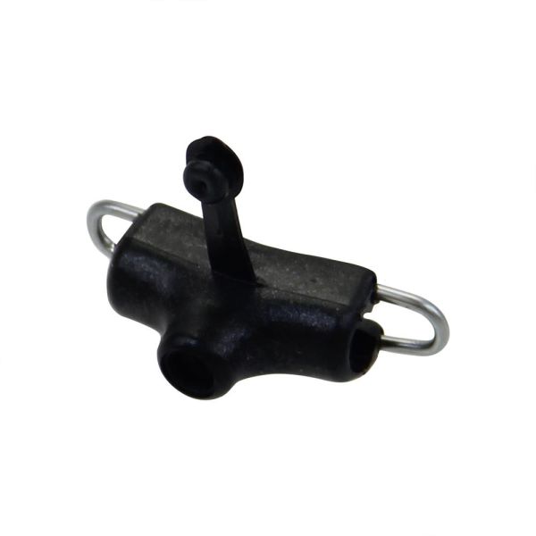 Bowdenzug Öler Schmiernippel schwarz 5 mm für Mofa Moped Mokick Roller (168159)