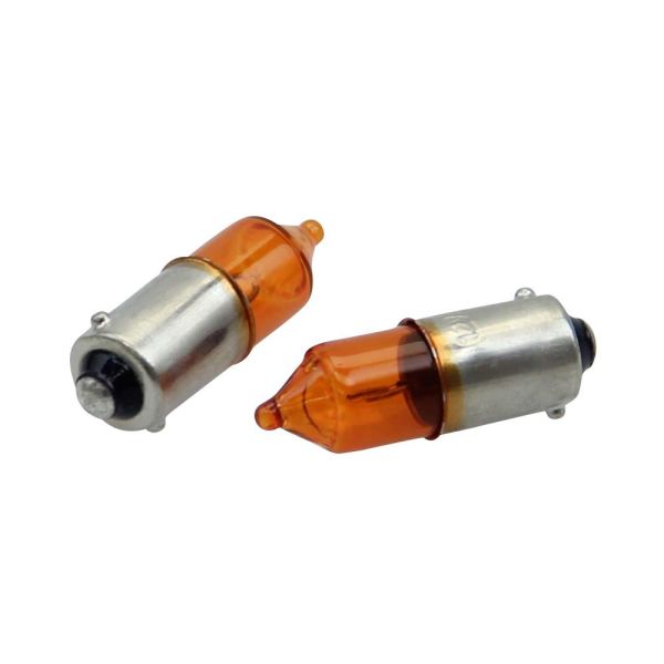 2x Blinker Birne Glühlampe Mini Ba9s 12V 23W orange (1677172)