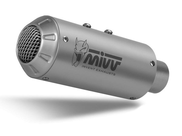Mivv SPORT Schalldämpfer MK3 2 SLIP-ON Carbon für HONDA CB 1000 R BJ 2018 > (H.069.LM3C)