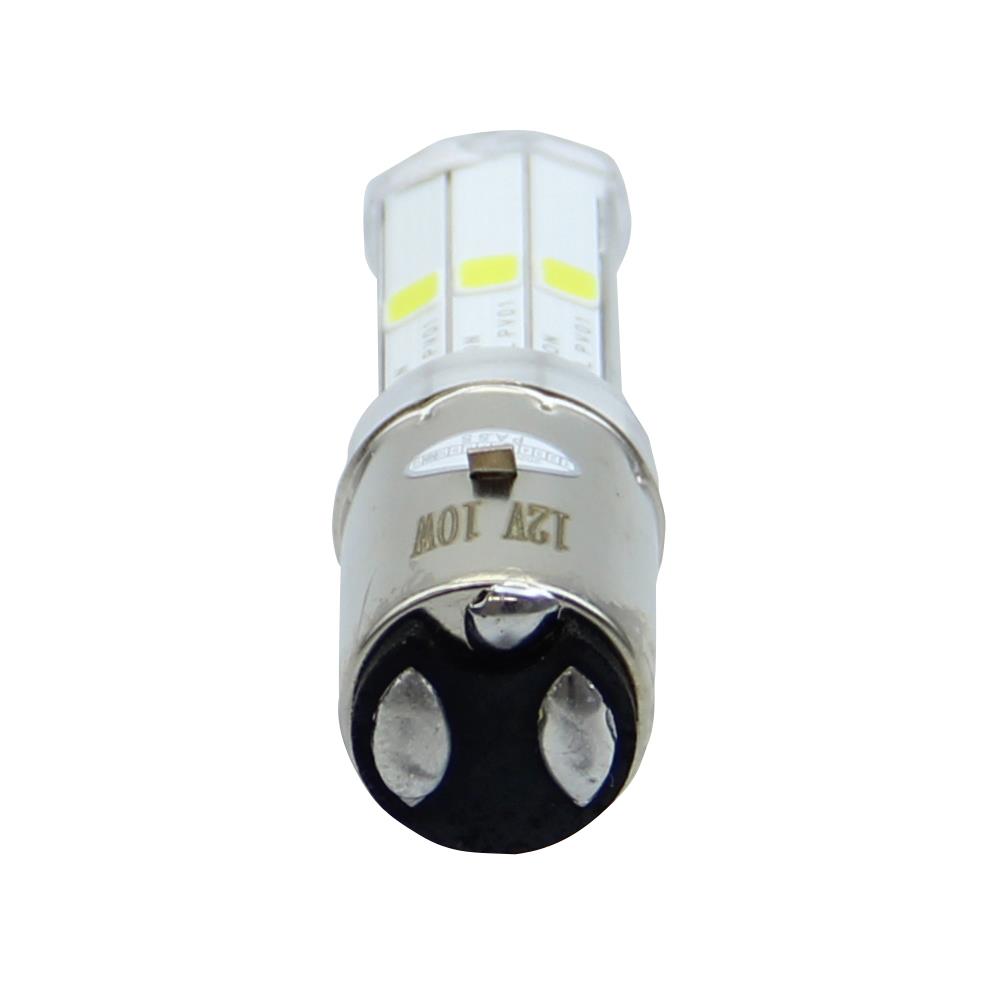 LED Birne Bilux Ba20d 12V 35W Moped Mokick