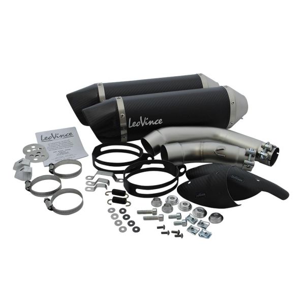 Auspuff LeoVince LV One Evo SLIP-ON Carbon für Yamaha YZF-R1 1000 (139165343)