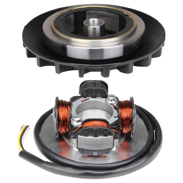 Zündung Kontaktlos 19mm Polrad Lichtmaschine für Piaggio Vespa Smallframe PK V  50 - 125 Special R L ET3 (102722)