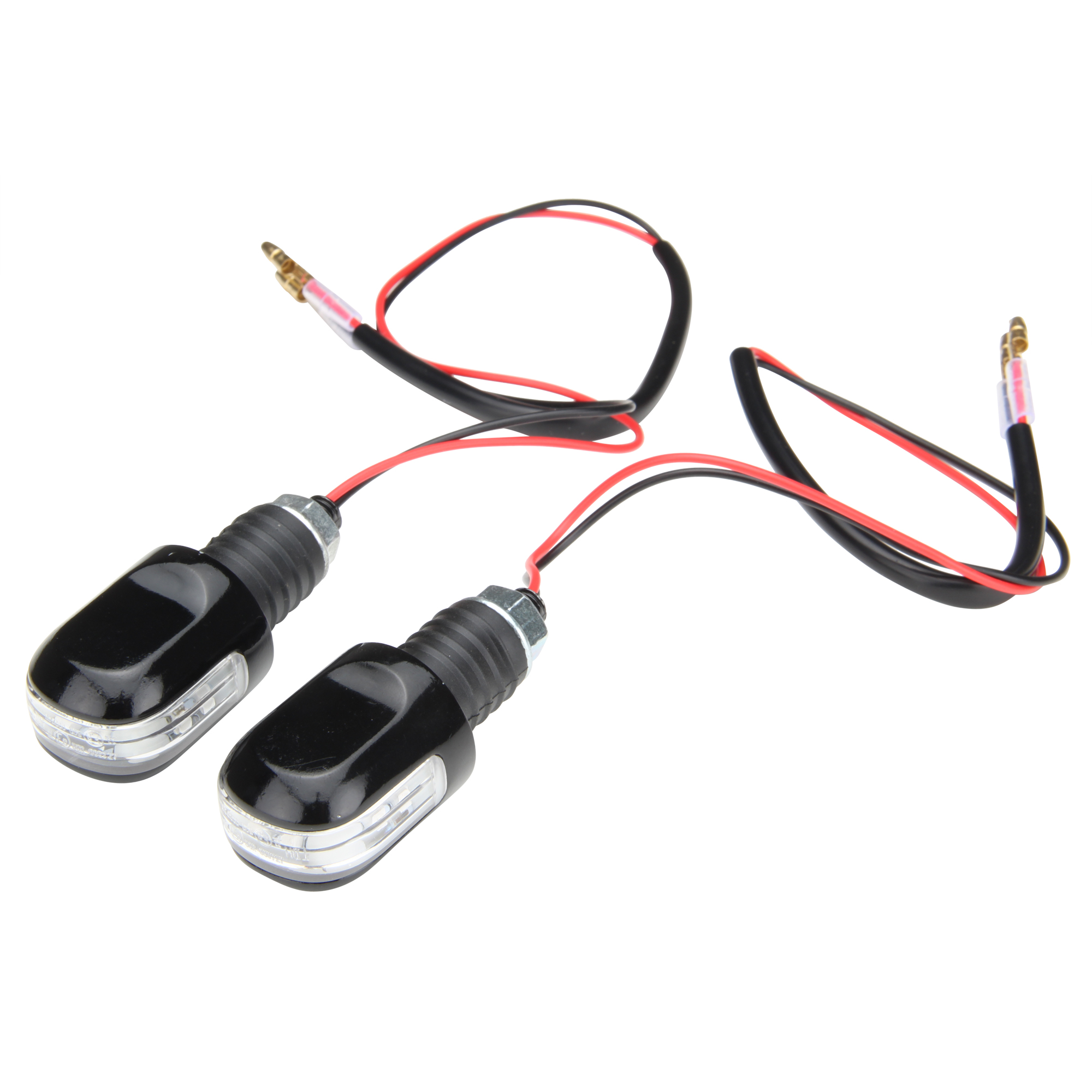 LED Blinker Blinkerleuchte Set Satz Carbon E-Geprüft für Roller Moped  Motorrad, Blinker, Beleuchtung, Verschleissteile