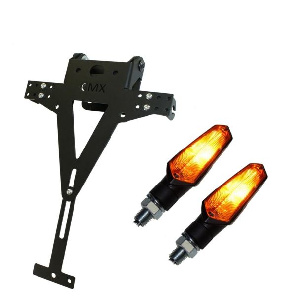 CMX Kennzeichenhalter V2 mit Blinker Halogen im Set (16552130)