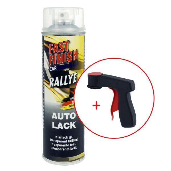 FastFinish Fast Finish Rallye Klarlack glänzend 500 ml. + 1 Spraydosen Handgriff (FF292859s731)