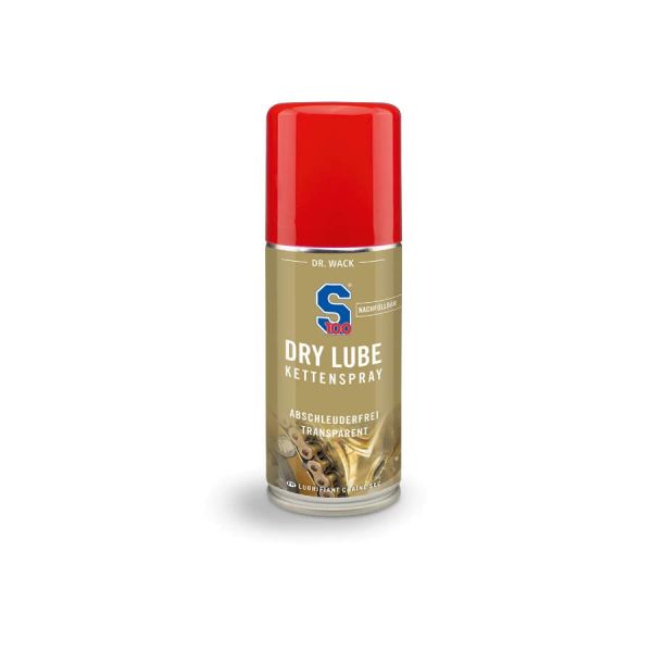 S100 Dry Lube Kettenspray 100 ml. - Trockenkettenspray - Nachfüllbar (2381)