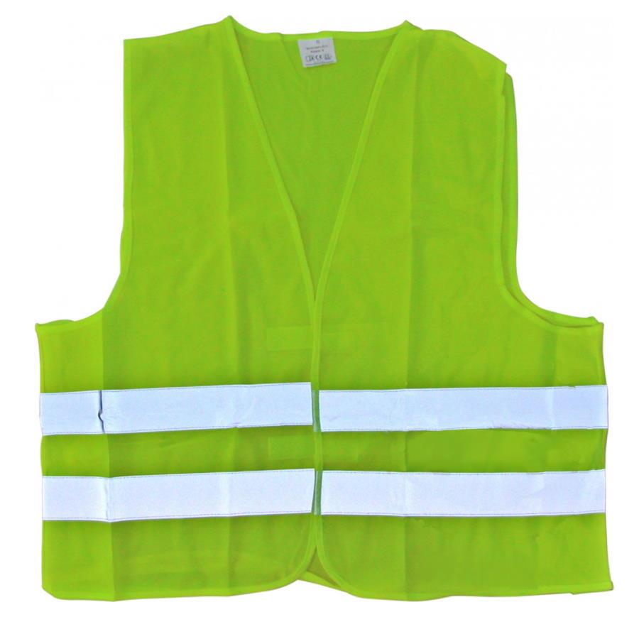 Warnweste gelb EN ISO 20471, Regenbekleidung & Warnwesten, Motorradbekleidung, Bekleidung