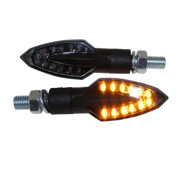 Motorrad LED Blinker mit Prüfzeichen