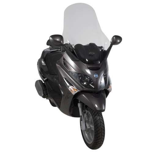 Givi Windschild D500STG transparent 762 mm x 615 mm für verschiedene Piaggio Modelle (D500STG)