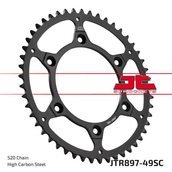 Kettenrad hinten 49 Zähne Teilung 520 Typ R897-49 (111067)