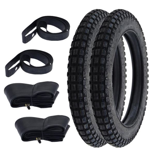 2x Reifen Enduro Motocross Kenda K262 3.00-16 (3 x 16) 43P TT + Schlauch + Felgenband (57836dae-4812-48ad-96ce-7d70c17c0cd9)