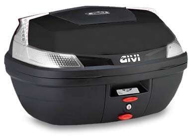 GIVI Topcase B47 BLADE Tech Monolock mit Platte 47 Liter, Reflektor Klarglas (B47NTML_23060110172243)