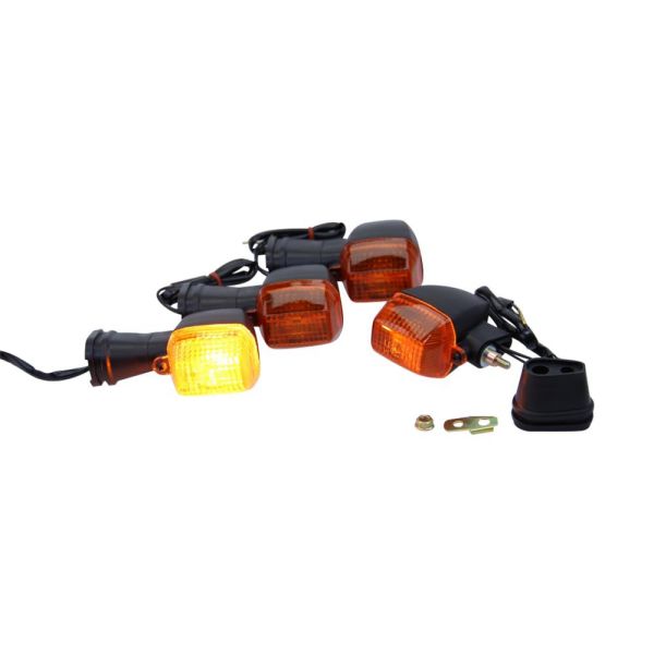 Blinker Satz E-geprüft 4 Stück für Kawasaki KLE 500 ZX 7R 9R ZXR 750 Ninja (9109234)