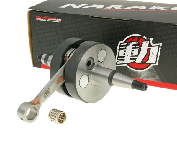 Kurbelwelle Naraku Racing Vollwange für Derbi D50B0 (6710520)