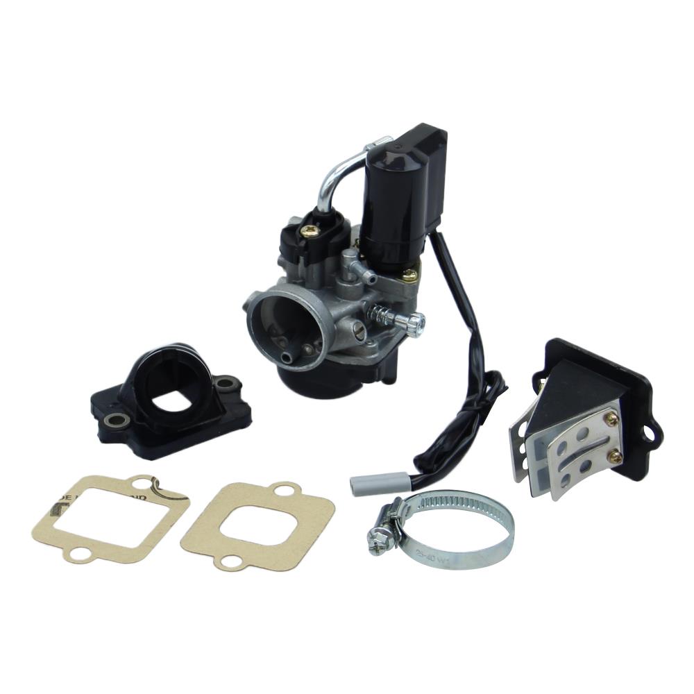 Piaggio TPH Typhoon Carburettor Complete Set: Sport 17,5mm E-Choke