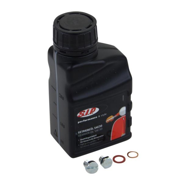 SAE 30 huile de transmission 250ml + bouchons d'huile + joint pour