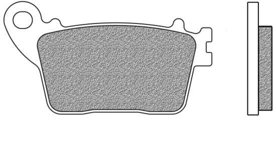 Bremsbeläge hinten Sintermetall Performance S2 Typ FD.0412 für Honda CBR 600 F/RR 1000 RR, Kawaskai (720412)