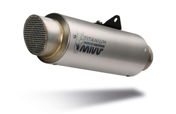 Mivv SPORT Schalldämpfer GPpro SLIP-ON Titan für KTM 125 DUKE BJ 2017 > (KT.019.L6P)