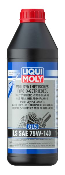 Vollsynthetisches Hypoid-Getriebeöl (GL5) LS SAE 75W-140 1 L (LM4421)