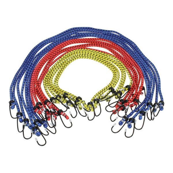 Citomerx Spanngummi mit Haken 60/80/100cm - Set 18 Stück