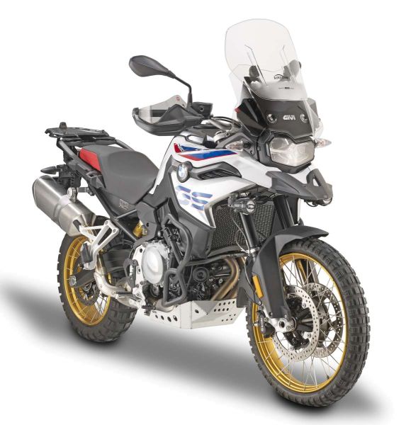 Givi Airflow Windschild AF5127G transparent, 470 mm x 490 mm mit ABE - für BMW F850GS (18>23) und F750GS (18>23) (AF5127G)