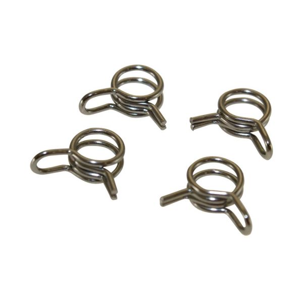 4x 6mm Schlauchklammer Klammer Benzinschlauch für Moped Mofa