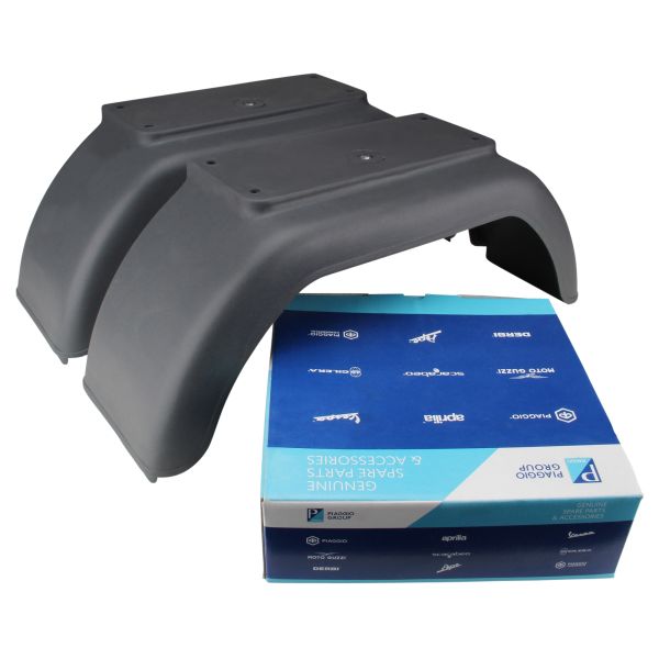 Schutzbleche Kotflügel hinten 2x Original Piaggio APE 250/50 BJ 1996-74, TM P 50 BJ 1985 FL50 BJ1989 (2613612)