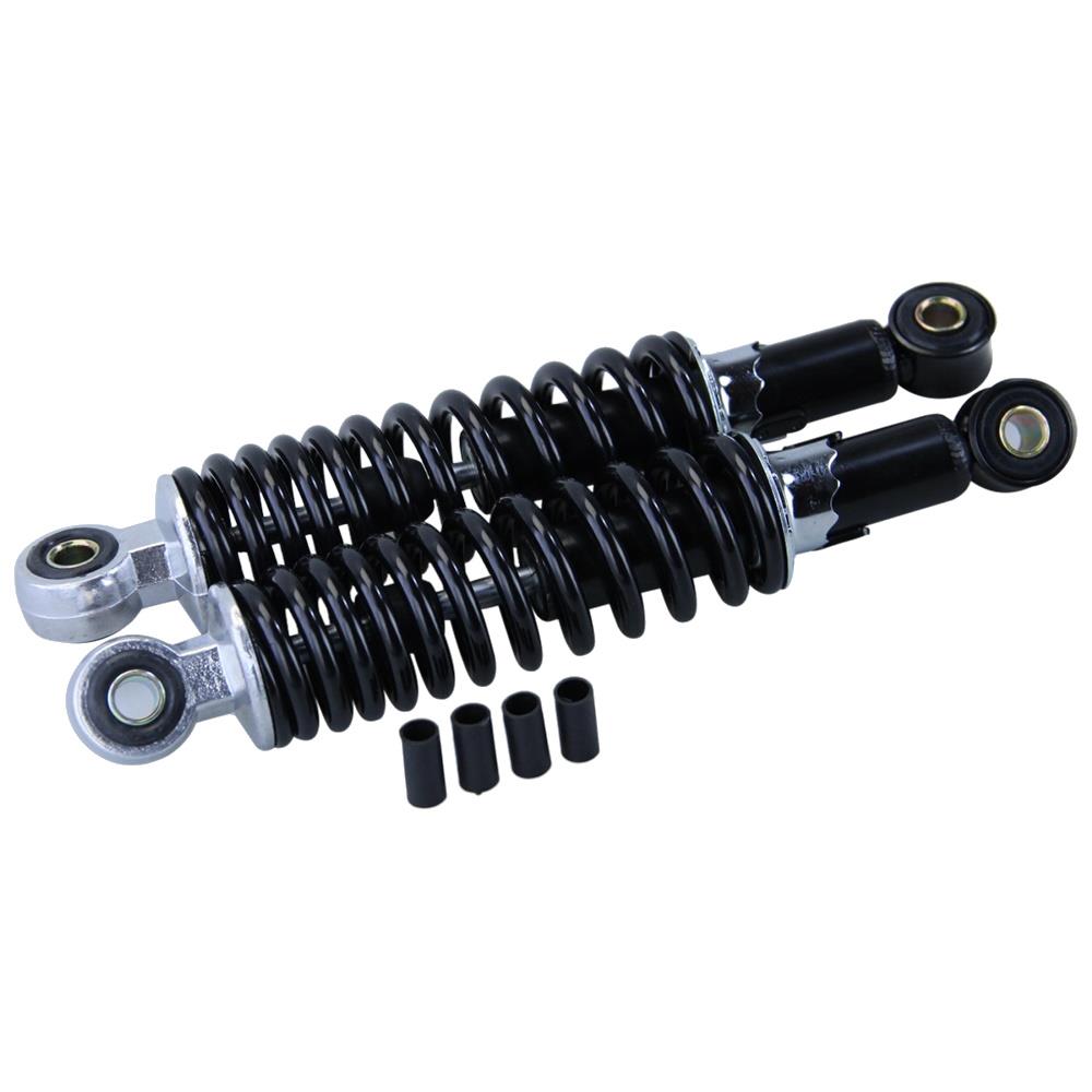 360mm Chrom Stoßdämpfer hinten Dämpfer Satz Federbeine Set für Roller 360mm Chrom Stoßdämpfer hinten Dämpfer Satz Federbeine Set für Roller