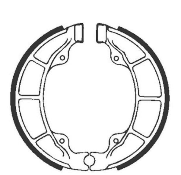 Bremsbacken für Trommelbremse EBC mit Federn Typ H307 (681008)